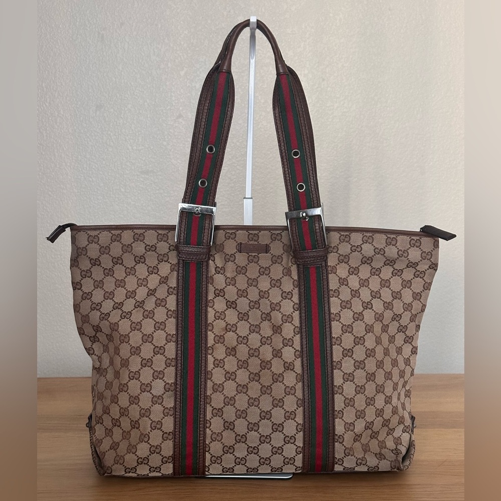 Gucci Cherry Line Zippy Tote Bag